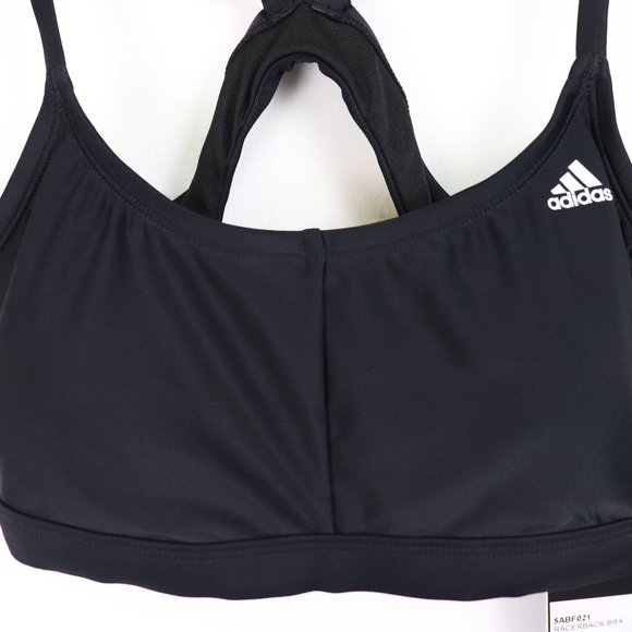 adidas | Swim | Nwt Adidas Swimwear Solid Bikini Top Black Large | Poshmark